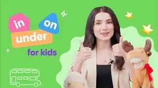 Know when to use in / on / under 👌 Grammar for kids easy | English with All Right 💜