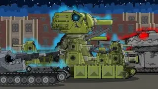 Я ОКРУЖЁН МОНСТРАМИ, НО НЕ СЛОМЛЕН! КВ-44 VS RATTE, Электро-Ваффентрагер - Мультики про танки