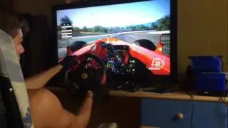 F138 EPIC CRASH CATALUNYA GP ASSETTO CORSA