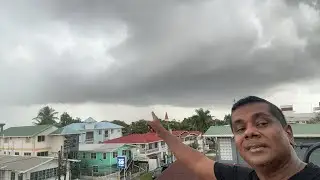 A STORMY NIGHT IN GEORGETOWN GUYANA