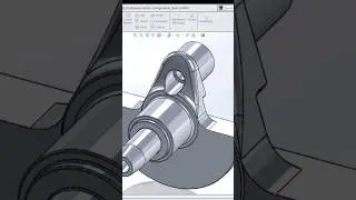 Motorcycle Engine Flywheel Design #solidworks #engineering #motorcycle #enginediesel