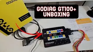 Godiag GT100+ OBDII Breakout Box Unboxing