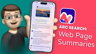 Pinch to Summarise: a Whole New Way to Browse the Web on iPhone with Arc