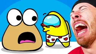 FUNNIEST POU VS MINI CREWMATE ANIMATIONS EVER MADE?!