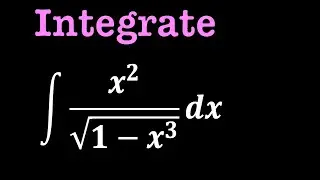 Integration - Calculus - Substitution Techniques
