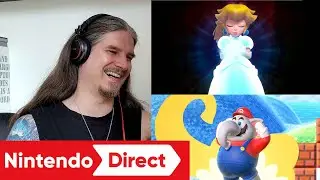 Super Mario Bros WONDER, Super Princess PEACH, Super MARIO RPG and more! - Nintendo DIRECT REACTION!