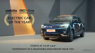 Choose what the experts chose | XUV400 wins Electric Car of the Year