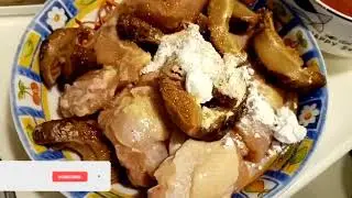 Chinese Recipe/Steam chicken with mushroom