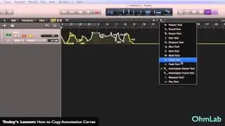 How To Copy Automation Curves - Creating Tracks