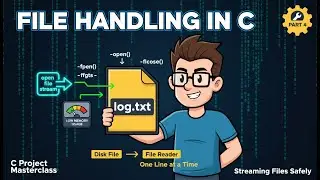 Implementing File Handling Logic in C | C Project Masterclass (Part 4)