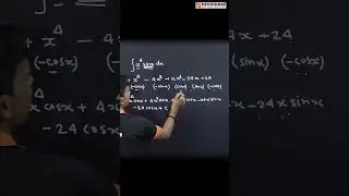 Know the Short cut trick of solving  ∫x⁴ sinx