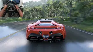 Ferrari SF90 Stradale - Forza Horizon 5 | Logitech G920 gameplay