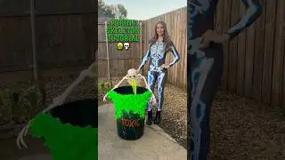 PUKING SKELETON TUTORIAL 💀 How to make this awesome Halloween decor! 
