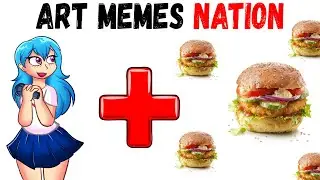 Friday Night Funkin ◀ FNF ▶ Sky ➕ Big Mac = ❓❓❓ | Art Memes ANIMATION