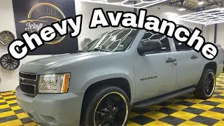 How to turn a 2009 Chevy Avalanche into a 2022 upgrade by JekyllandHydes Custom Auto.