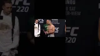 Стычка на взвешивании к ufc 220 Даниель Кормье Волкан Оздемир
