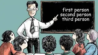First person, second person and Third person | When should you use them?