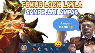 FOKUS LOCK LAYLA SAMPE JADI AMPAS - BEST BUILD NATALIA 2024 - MLBB