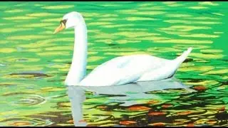 Art Lesson: How to Paint a Beautiful Swan Using Acrylic Paint