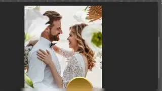 Une affiche de mariage || adobe Photoshop