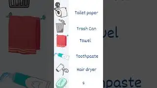 bathroom vocabulary