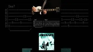 Never Easy Drown Guitar Tab Cover