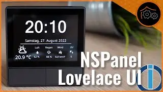 NSPanel mit Lovelace UI - so habe ich mir das vorgestellt!
