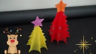 PINHEIRINHO DE NATAL DE TNT - DIY