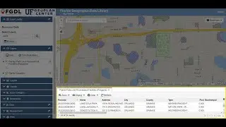 Exploring the Attribute Table (FGDL Explorer)