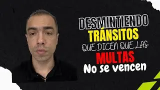 🔴 Desmintiendo tránsitos que dicen que las multas no se vencen.
