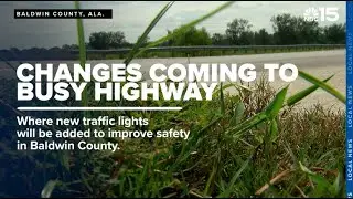 Additional traffic lights planned for 181 in Baldwin County  - WPMI NBC 15