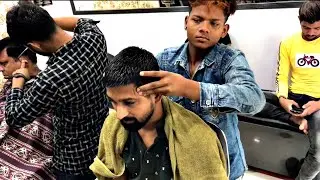 Young Indian Barber Head Massage In Mumbai | ASMR | Tranquility Massage