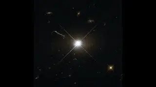 The Hubble space telescope captured this image of quasar 3C 273  objects in the universe