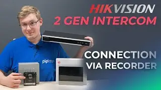 Connecting Hikvision 2ND Generation Modular Intercom System Via Video Recorder