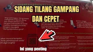 CARA BARU SIDANG TILANG, LEWAT ONLINE LEBIH MUDAH DAN TAHU DENDANYA BERAPA!
