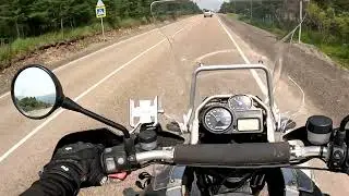 Магадан-Палатка на гусе (R-1200 GS) под любимые треки.