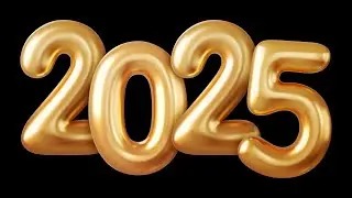 Background animado contagem regressiva 2025 | Ano novo