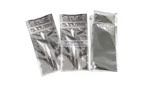 Biodegradable child resistant pouches