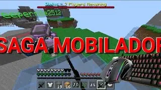 Jogando Skywars no mobilador pela primeira vez... (MCPE)