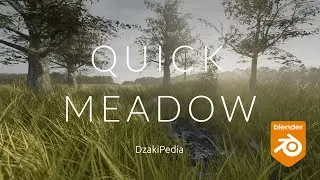 Meadow I made quickly using Blender