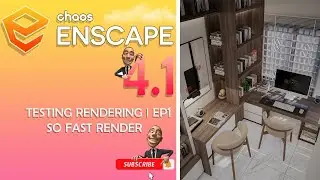 SKETCHUP + CHAOS ENSCAPE 4 1 TUTORIAL RENDER KH EP1