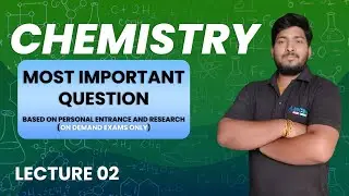 Chemistry L2 | Most Important Question || On Demand Exam | NIOS board