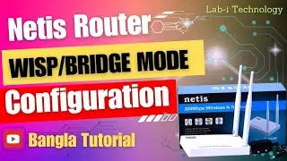 How To Connection #Netis Router To Router Without Cable/Router Wi-Fi Configuration | New Video 2024
