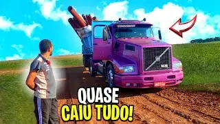 A CARGA QUASE VIROU! - Corujinha Vlog