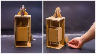 School Science Projects | Elevator Working Model