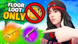 The Floor Loot *ONLY* Challenge in Fortnite!