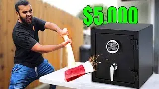 $5,000 If You Can Break Open This Abandon Safe!! (UNBREAKABLE SAFE CHALLENGE)