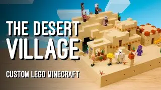 The Desert Village | Custom LEGO Minecraft World