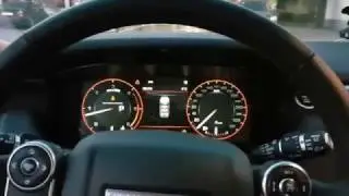 Range Rover Sport 16 год виртуальная приборная панель