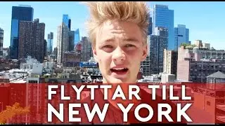 Flyttar till New York